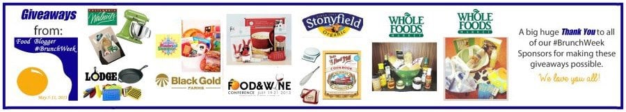 #BrunchWeek Giveaway via KatiesCucina.com