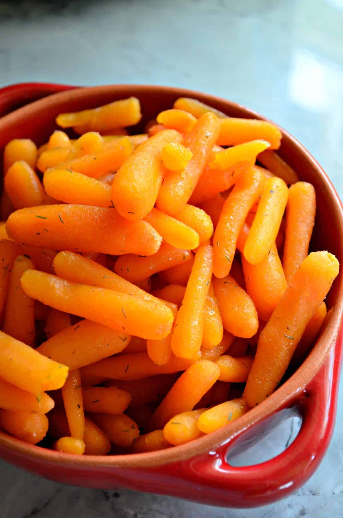 Instant Pot Honey Glazed Carrots - Katie's Cucina