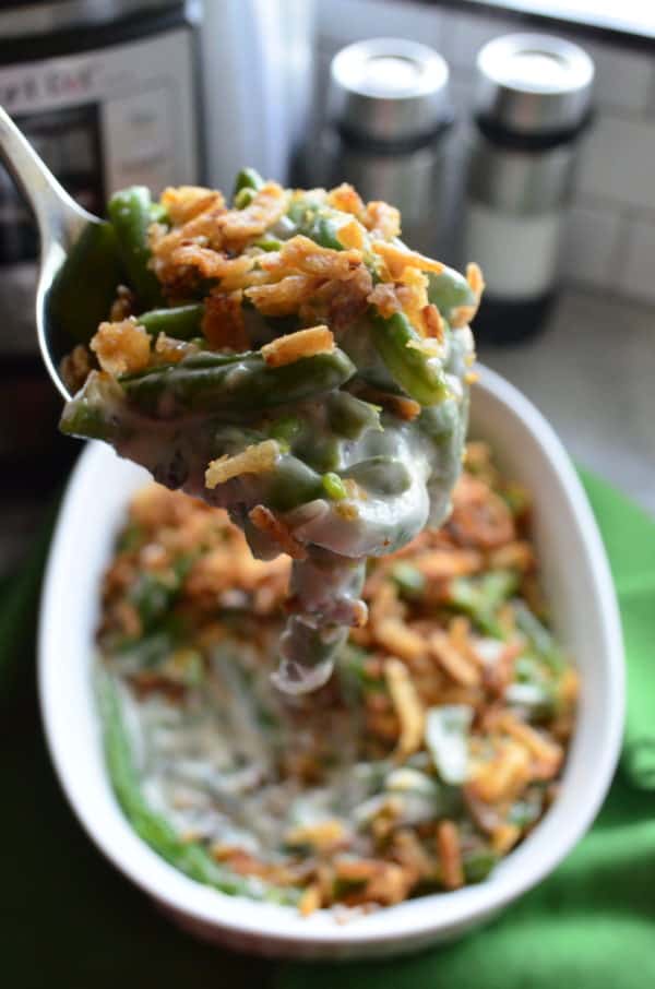 Instant Pot Homemade Green Bean Casserole Katie's Cucina