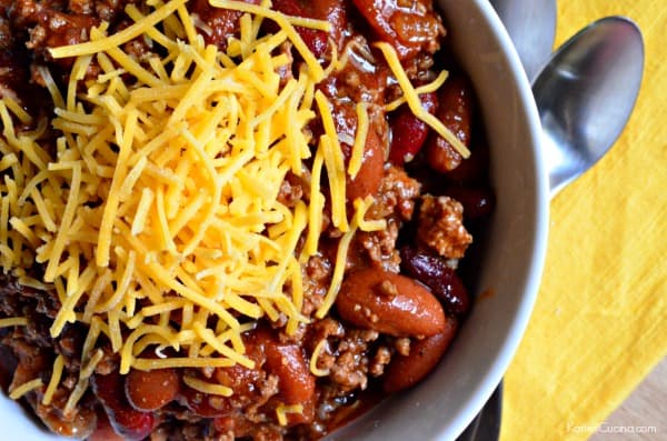 Easy Homemade Chili Recipe