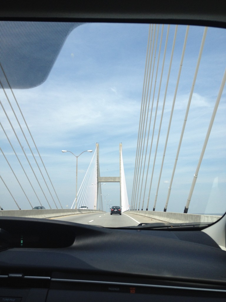 Leaving Savannah Georgia