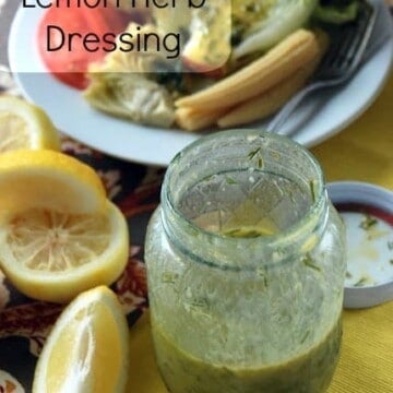 lemon herb dressing