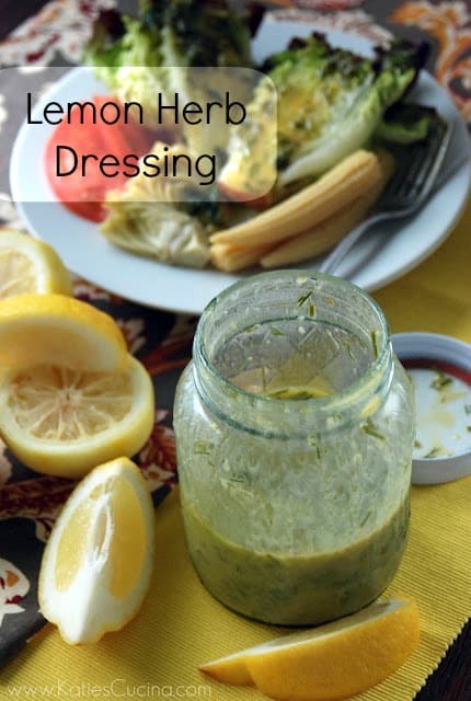 lemon herb dressing