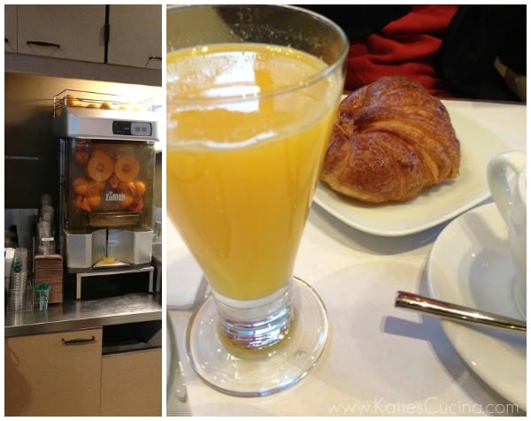 orange juice in spain