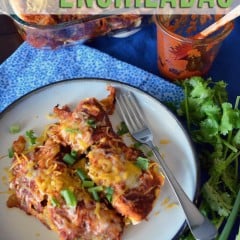 Beef & Green Chile Enchiladas from KatiesCucian.com