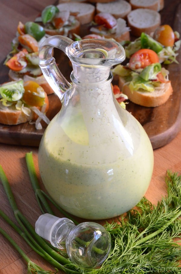 Dill Buttermilk Salad Dressing