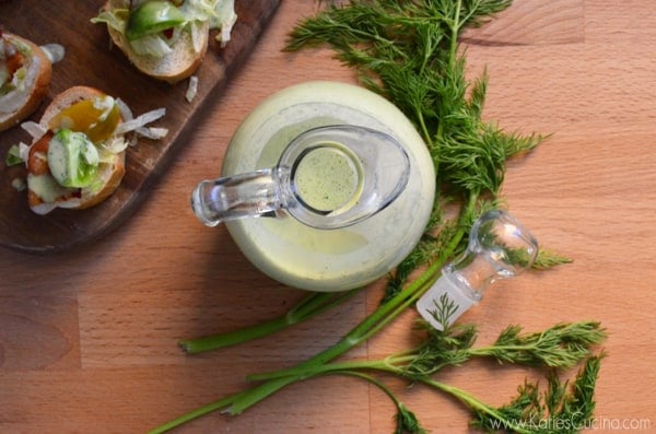 Dill Buttermilk Salad Dressing