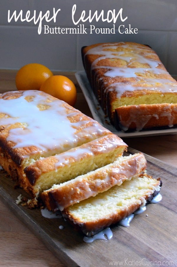 Meyer Lemon Buttermilk Pound Cake 