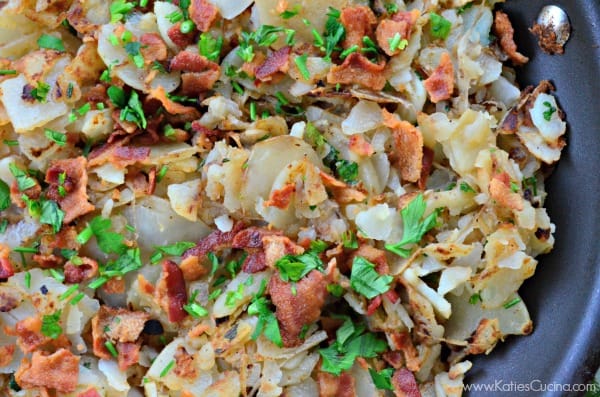 Bacon and Onion Breakfast Potatoes