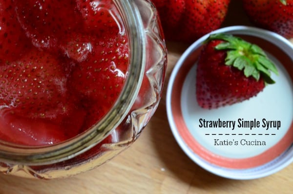 3 Ingredient EASY -- Strawberry Simple Syrup