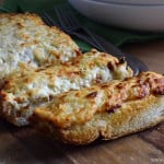 cheesy artichoke bread