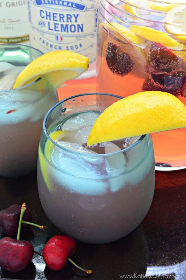 Cherry Lemon Sangria