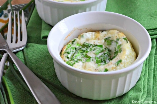 Egg White & Chive Soufflé