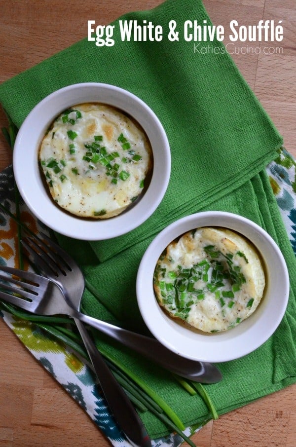 Egg White & Chive Soufflé