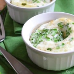 Egg White & Chive Soufflé