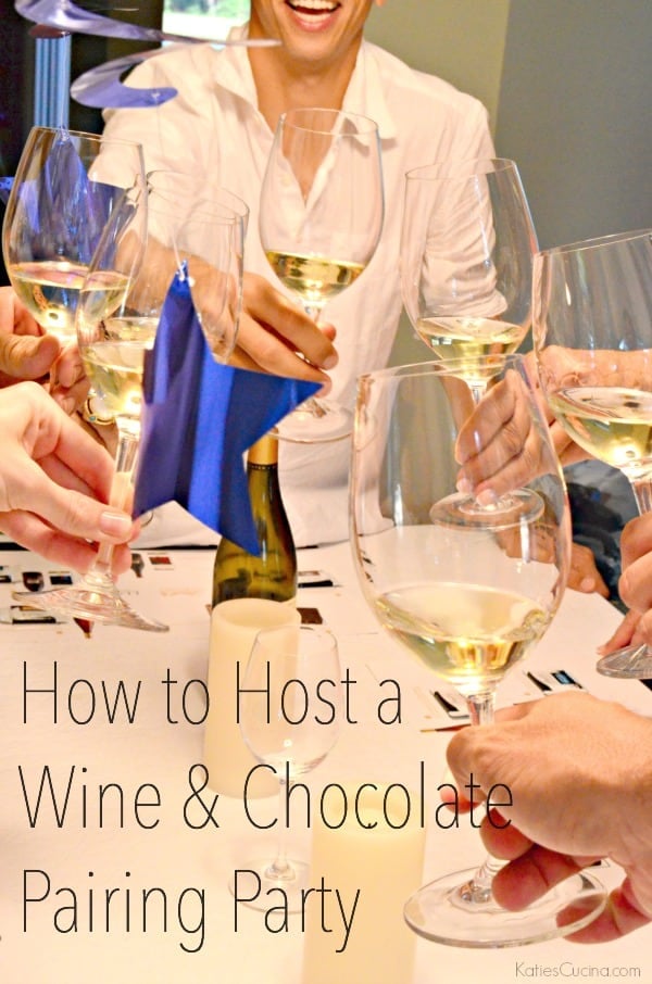 How to Host a Wine & Chocolate Pairing Party #LindtPairing