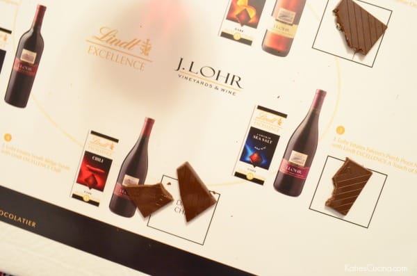 Lindt EXCELLENCE Chili paired with J. Lohr Estates South Ridge Syrah