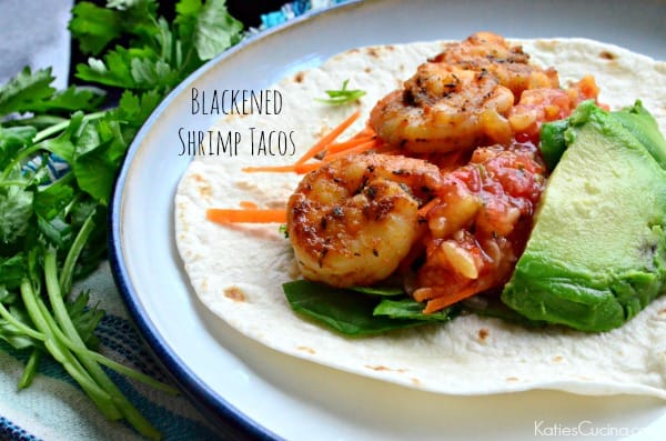 Blackened Shrimp Tacos #TacoWeek