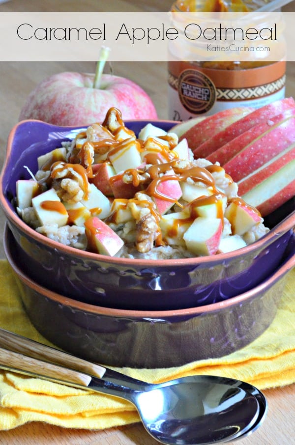 Caramel Apple Oatmeal