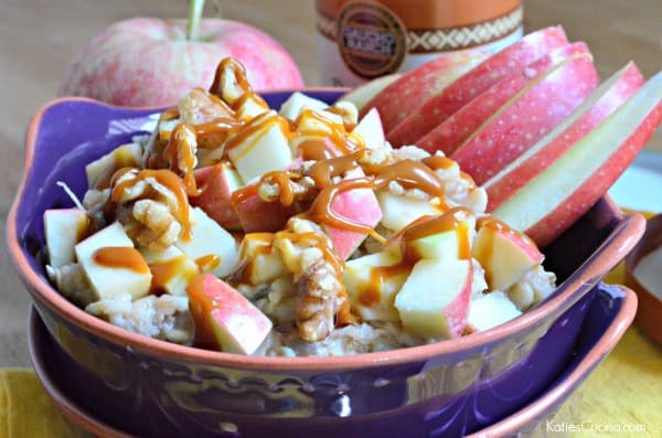 Caramel Apple Oatmeal 