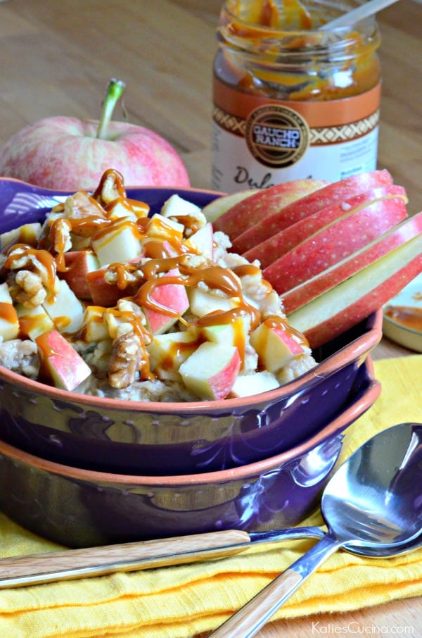 Caramel Apple Oatmeal 