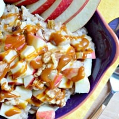 Caramel Apple Oatmeal