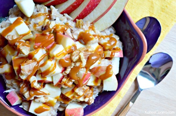 Caramel Apple Oatmeal