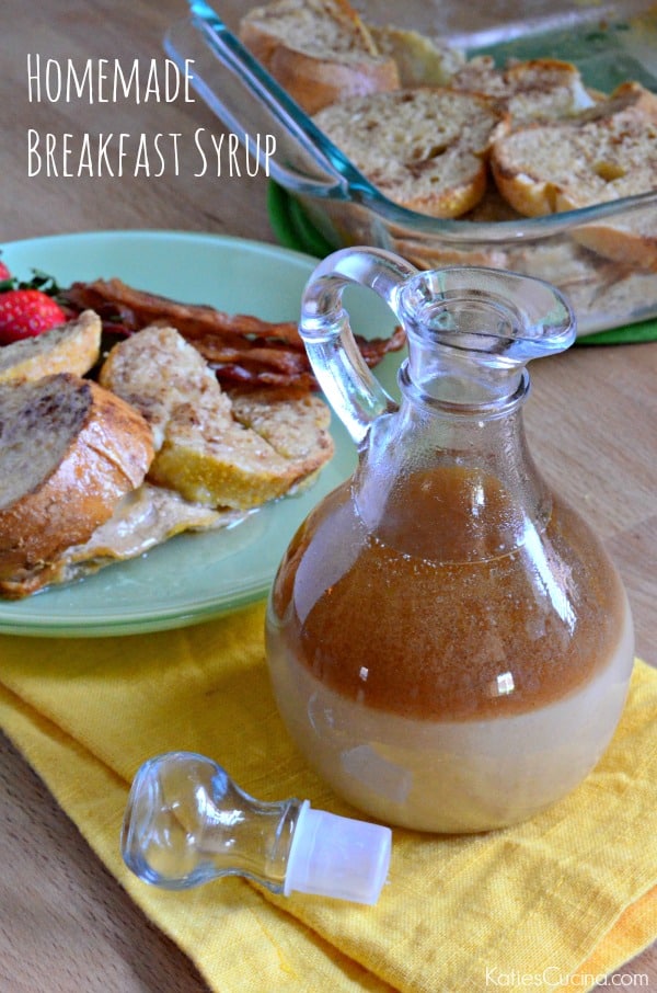 Homemade Breakfast Syrup made in minutes!