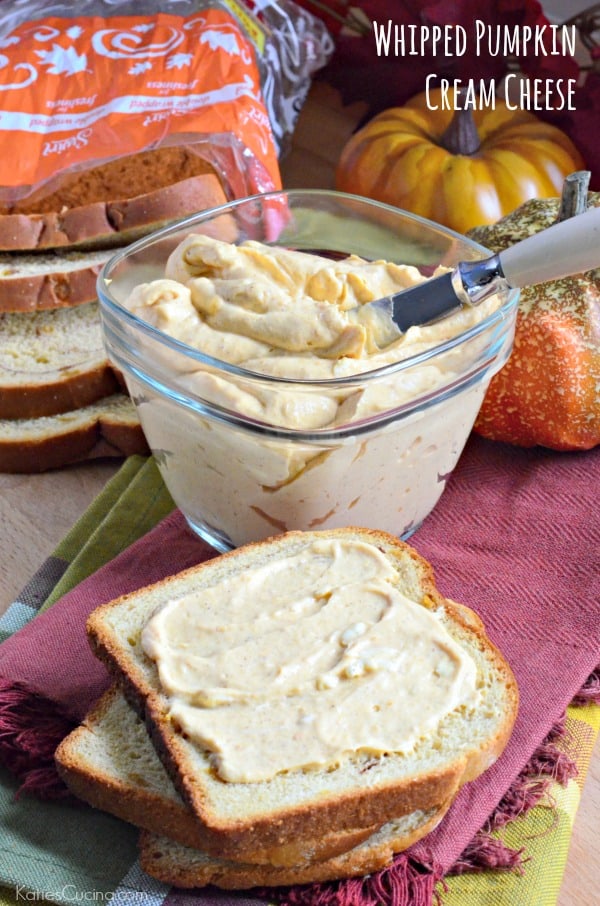 Whipped Pumpkin Cream Cheese