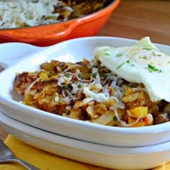 Potato Sausage and Pepper Breakfast Skillet