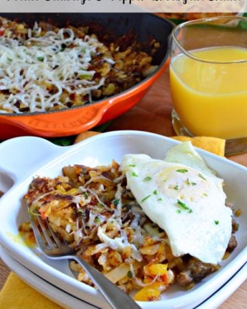 Potato Sausage and Pepper Breakfast Skillet