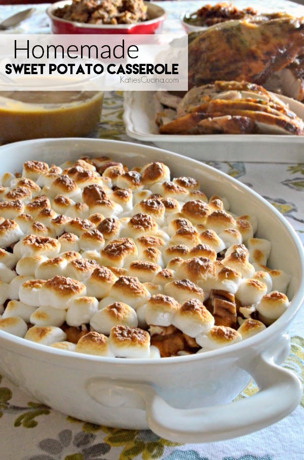 Homemade Sweet Potato Casserole