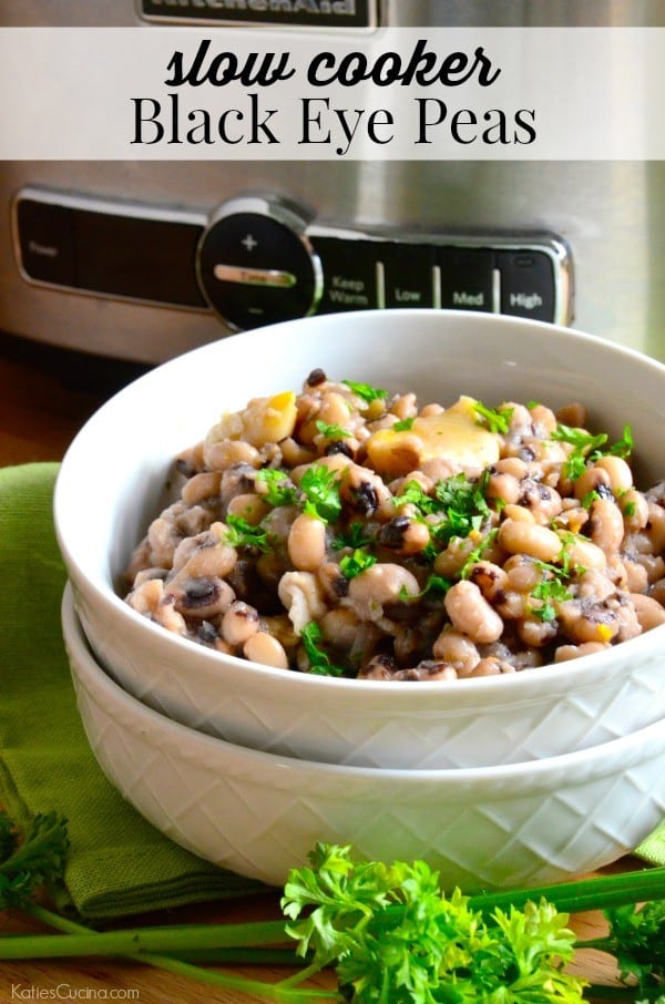Slow Cooker Black Eye Peas