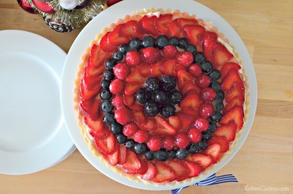 Berry Tart with Lime Glaze 2