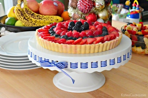 Berry Tart with Lime Glaze 3