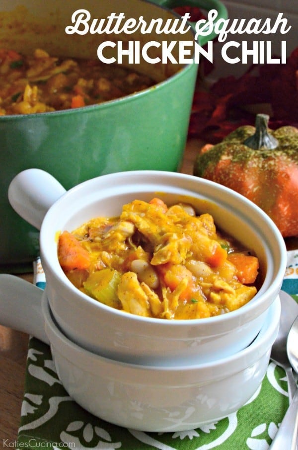 Butternut Squash Chicken Chili