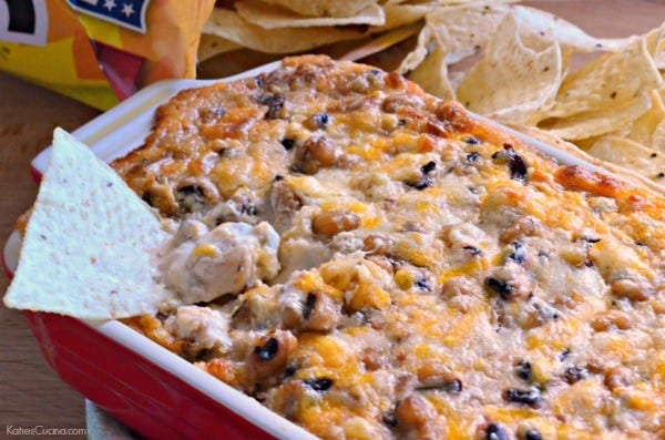 Cheesy Black Eye Pea Dip 2