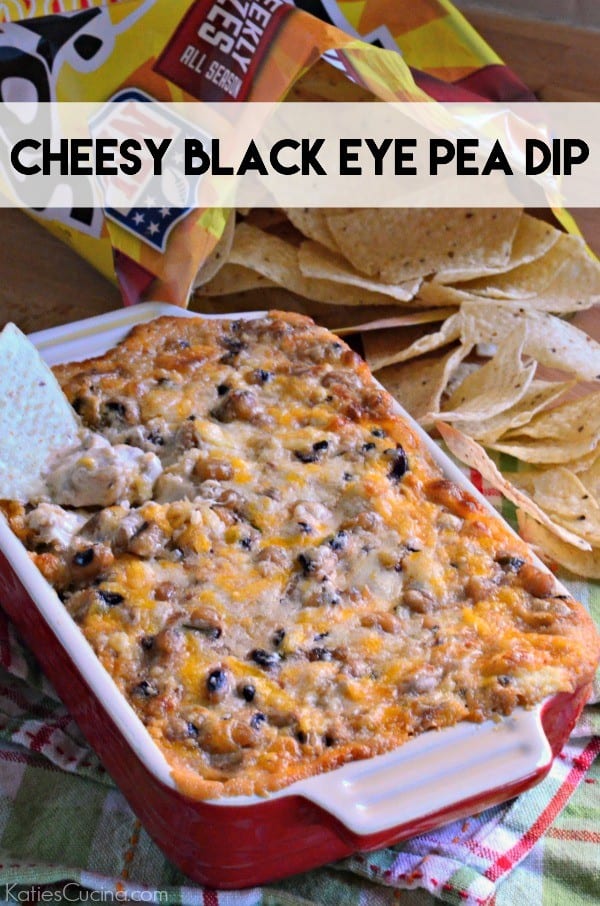 Cheesy Black Eye Pea Dip