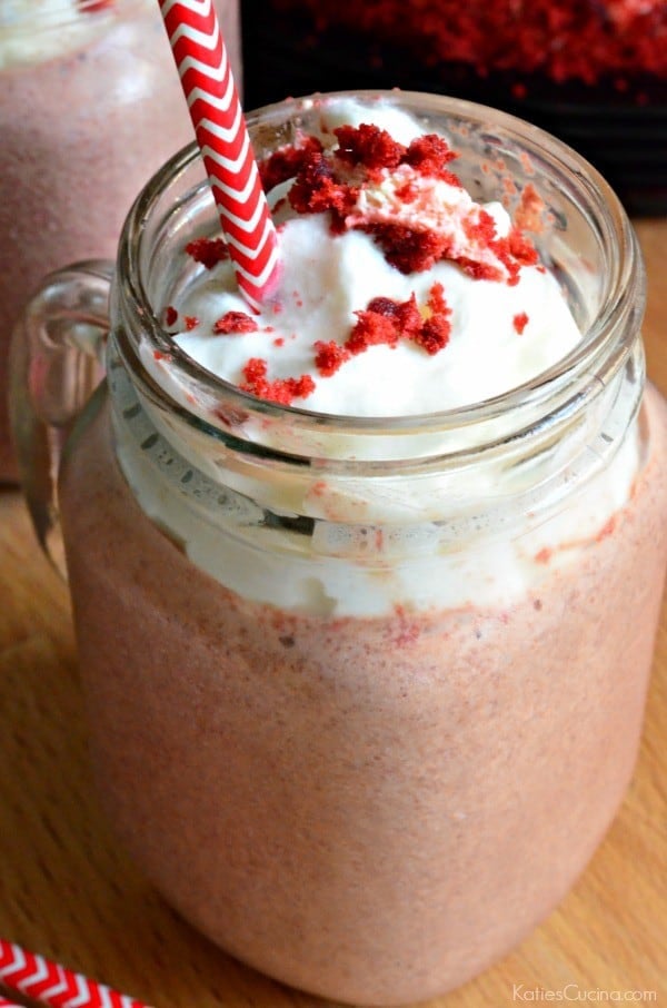 Red Velvet Cake Milkshakes 2