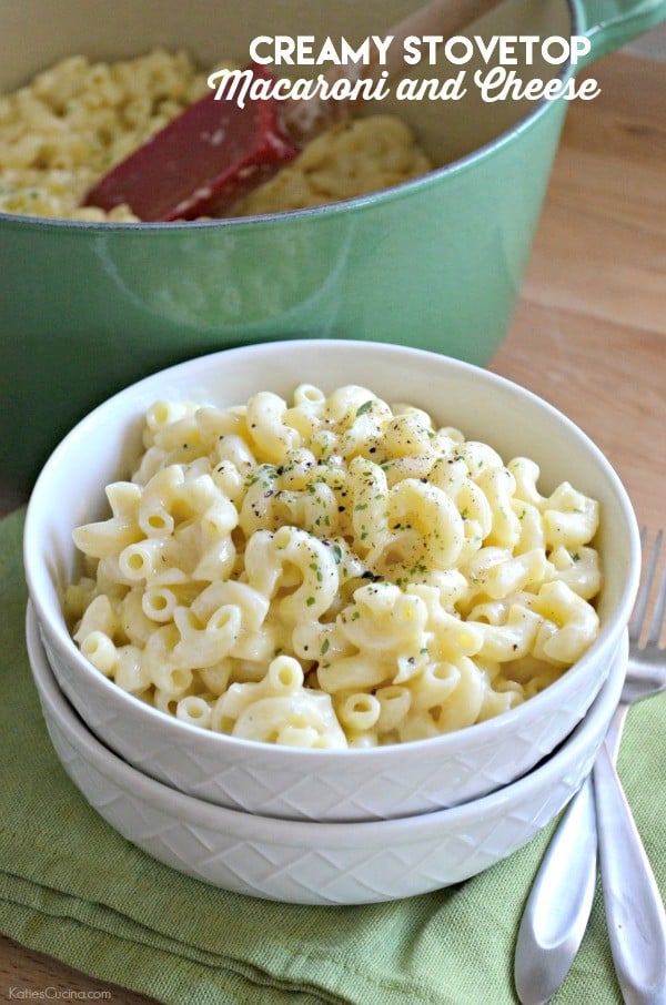 Creamy Stovetop Macaroni and Cheese