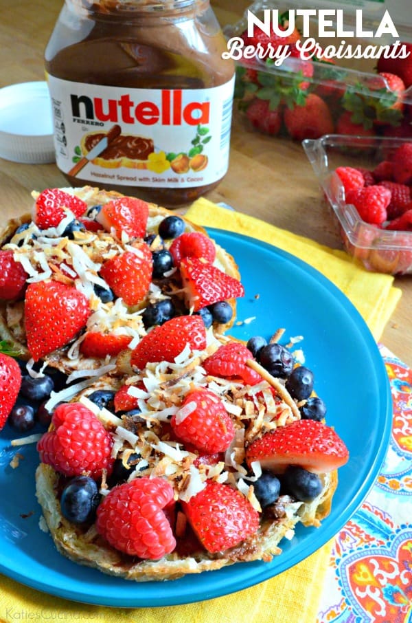 Nutella Berry Croissants