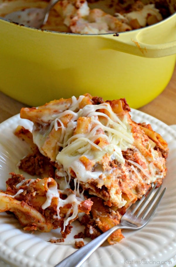 One Pot Baked Meat Ziti 1-1