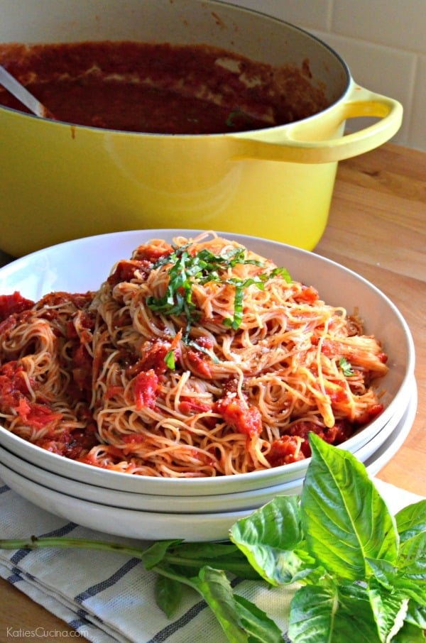 Simple Marinara Sauce #PublixVivaItalia #Ad