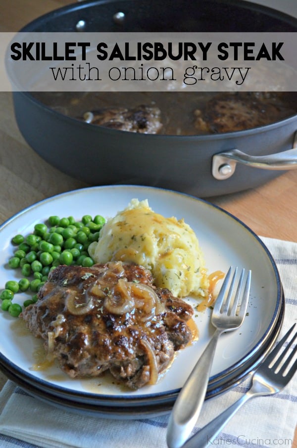 Skillet Salisbury Steak with Onion Gravy