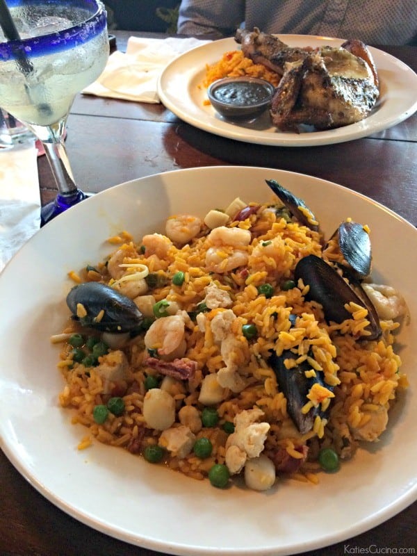 Bahama Breeze Seafood Paella