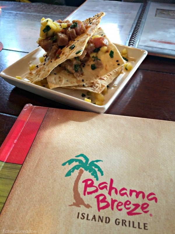 Bahama Breeze Tuna Stack