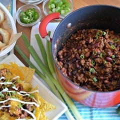 Chunky Beef Chili with 3 Beans