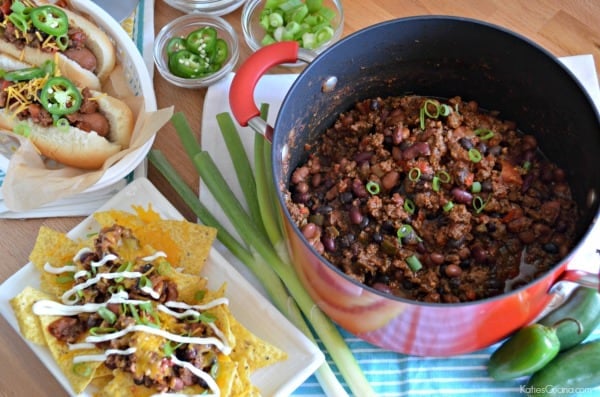 Chunky Beef Chili with 3 Beans