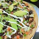 Grilled Taco Pizza