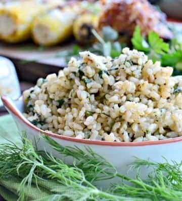 Spinach & Feta Brown Rice